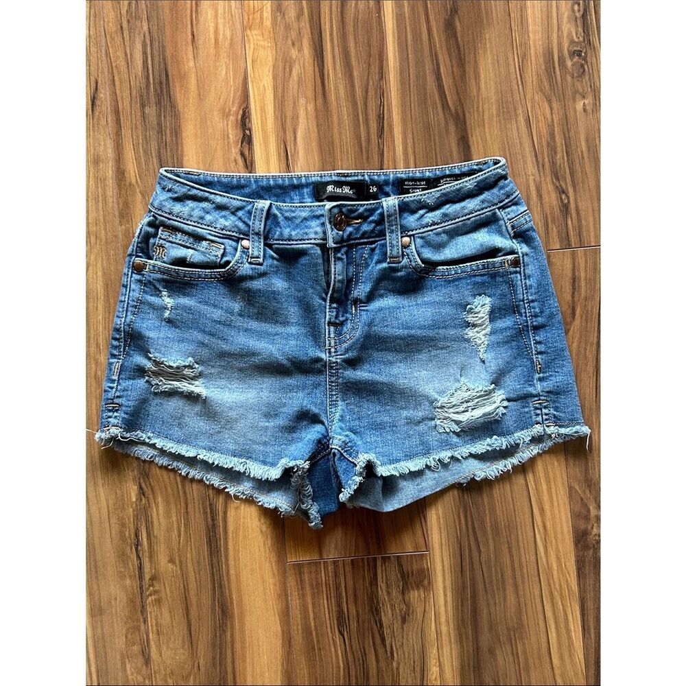 Miss Me High Rise Jean Shorts - Picture 6 of 6